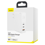 Зарядное устройство Baseus GaN2 Pro Quick Charger 2C+U 120W - White