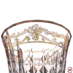 Набор стаканов для воды зелен.золото TIMON Lady Diamond 270 мл