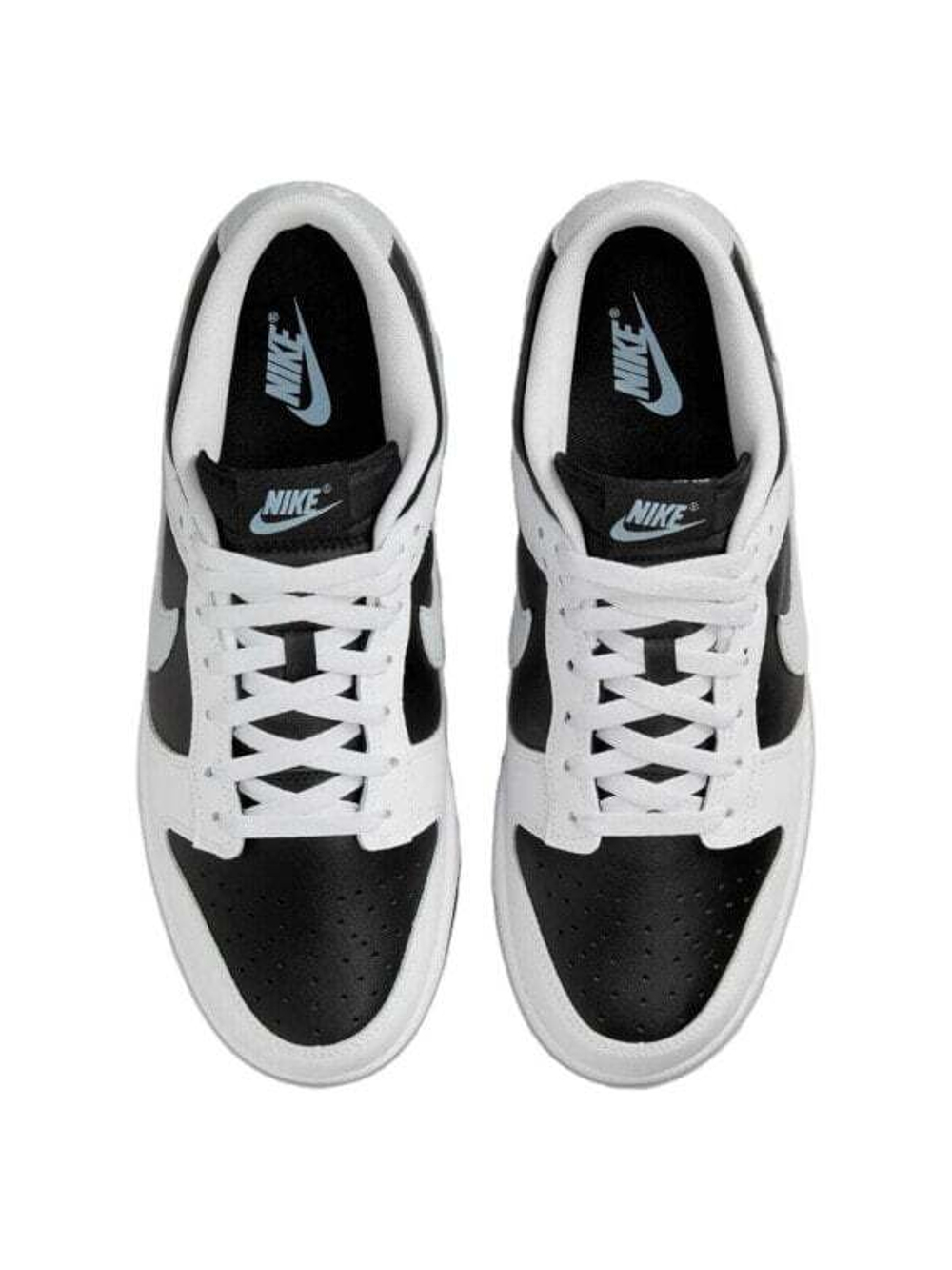 Nike Dunk Anti-Slip Wear-Resistant Low-Top Кроссовки White Black