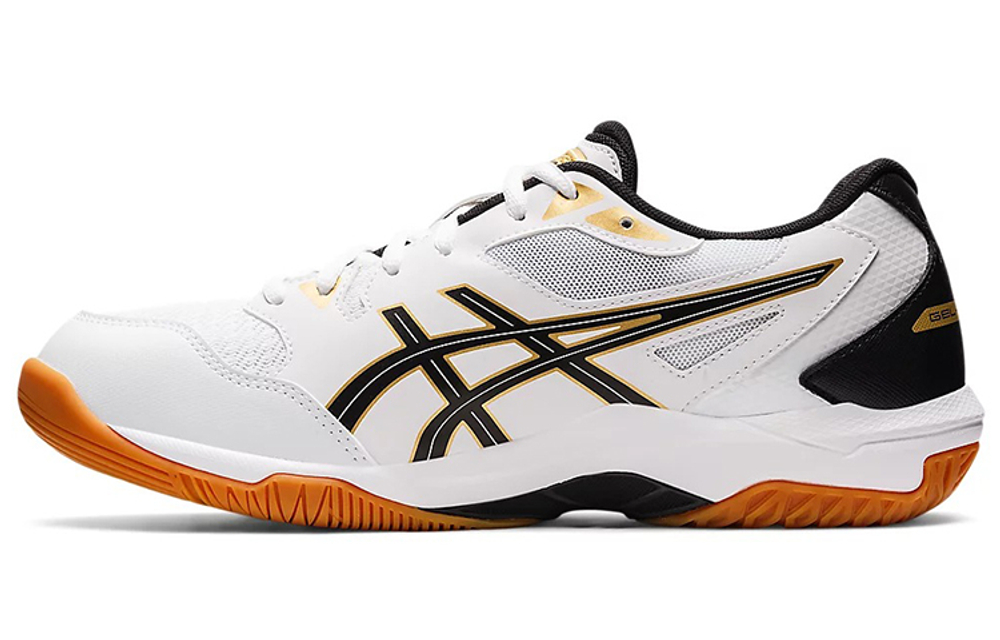 ASICS Gel Rocket 10 2E Wide "White Black Gum"