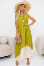 Платье Велла (лайм) Р11-1171/4 Nikol (Акция)