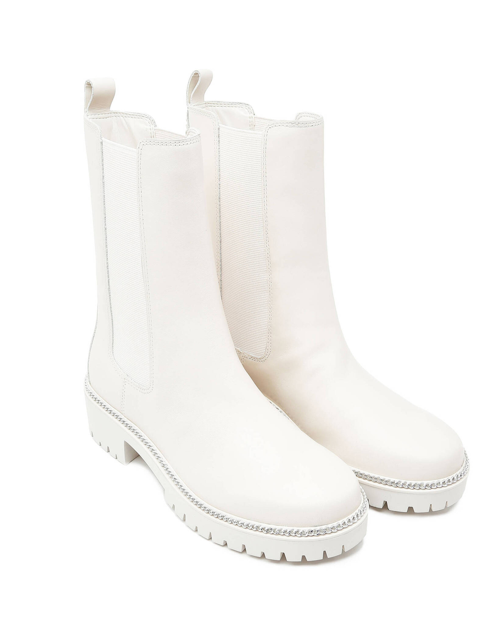 Кожаные челси ibbie Guess - кремовый(FL8IBB LEA10)