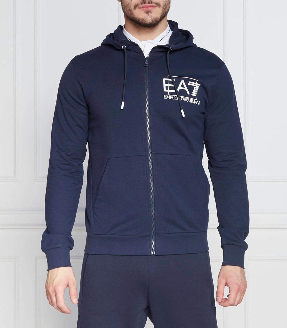 Худи EA7 - темно-синий(3RPM53 PJ05Z)
