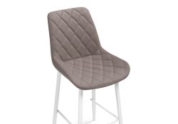 Полубарный стул Баодин К Б/К латте / белый