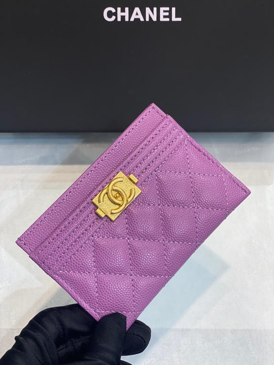 Chanel Boy Card Holder