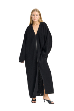 Платье на молнии WARM BLACK