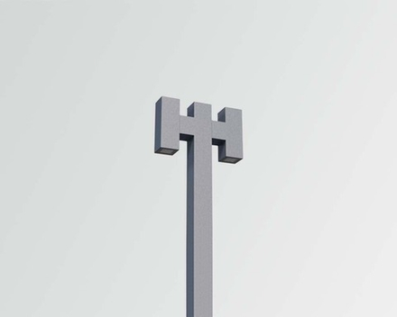 Парковый светильник светодиодный 460*100*6000мм 40вт 5800лм профиль