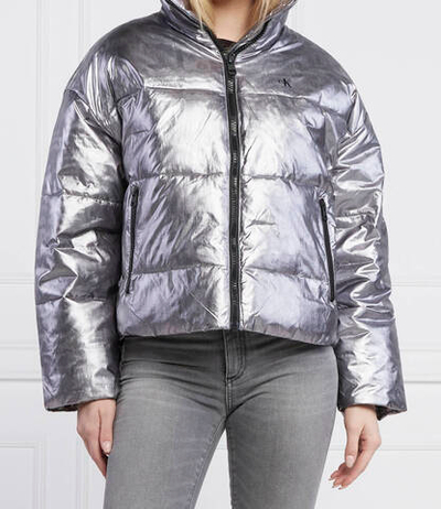 куртка CALVIN KLEIN JEANS - серебряный(J20J217697)