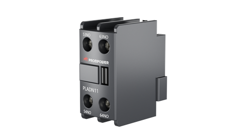 Блок всп. контактов Prompower PLADN11 серии Pulse, фронт. монтажа для серии PLC1D, 1НО+1НЗ