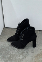 Ботильоны // Black // Suede