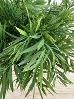 Куст тархуна в серой вазе, в-37 см