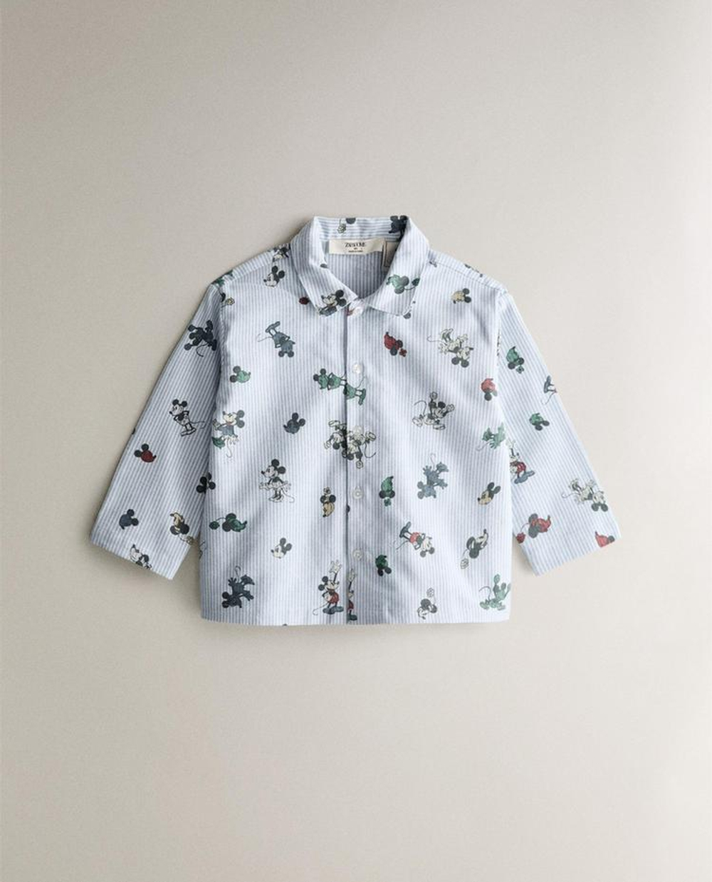 ZARA HOME ДЕТСКАЯ ПИЖАМА МИККИ И МИННИ ©DISNEY, СИНИЙ