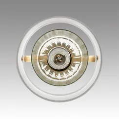 6593/1 MODERNI LN25 324 латунь/белый, металл/текстиль, стекло Подвес E14 1*40W 220V JANE