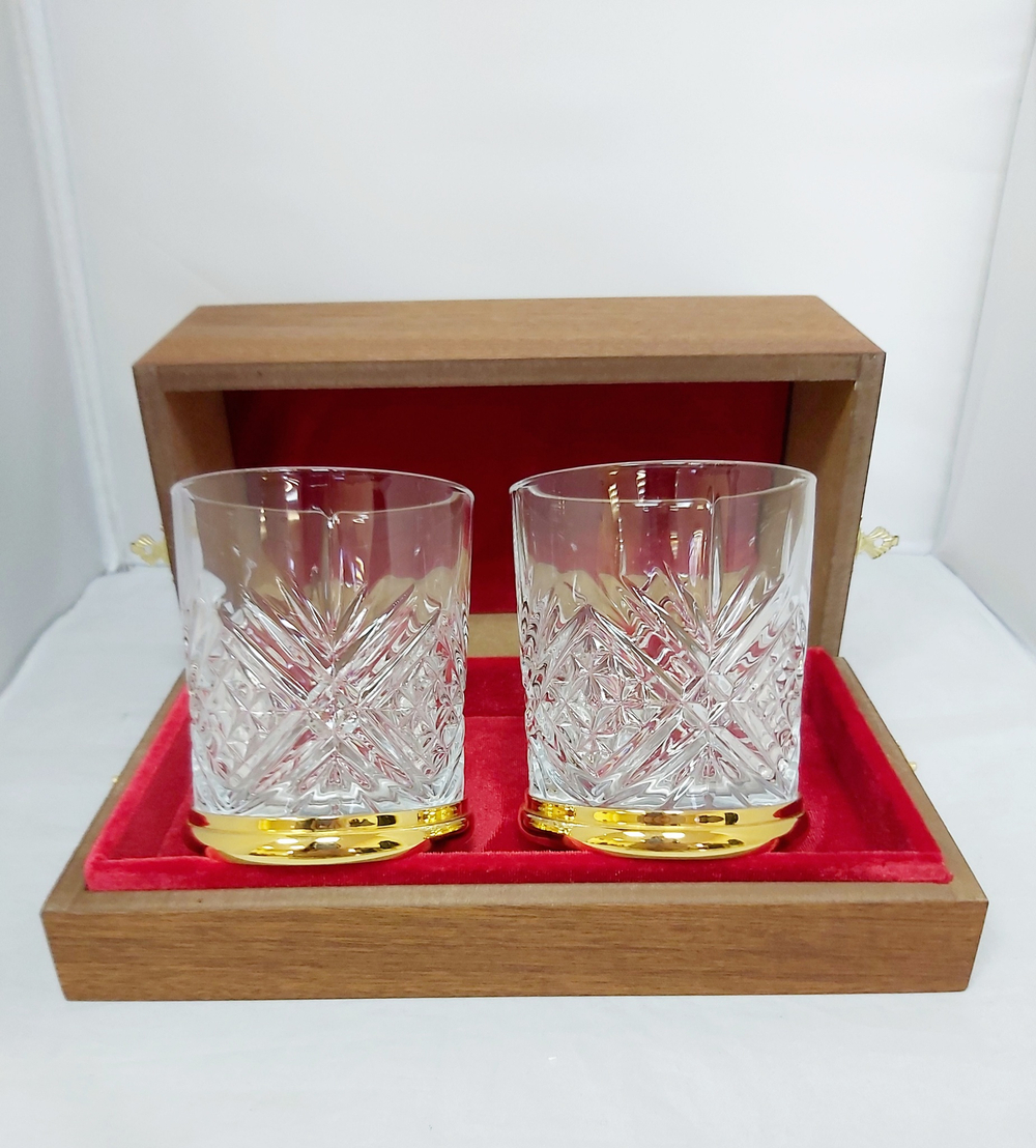 Набор бокалов для виски "Орнамент" (Златоуст) №2