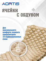 Матрас противопролежневый AORTIS ячеистый M130LP (двойная ячейка)