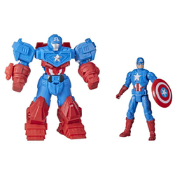 Hasbro Marvel Avengers - Фигурка Капитан Америка 20 см Mech Strike Ultimate Ultimate Armor F1669
