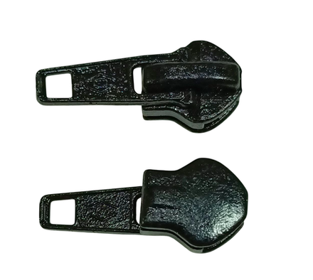 Бегунок №8 спираль, черный