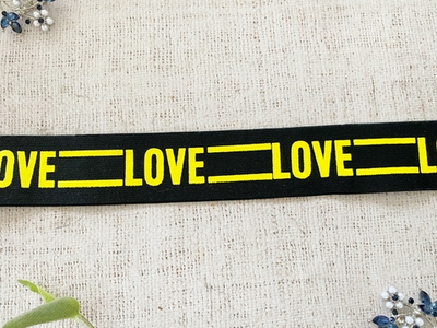 Резинка декоративная, ш. 4 см