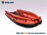 Лодка надувная моторная solar-470 strela jet tunnel (expedition)