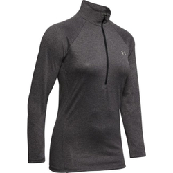 Женская Кофта теннисная Under Armour Tech 1/2 Zip - серый
