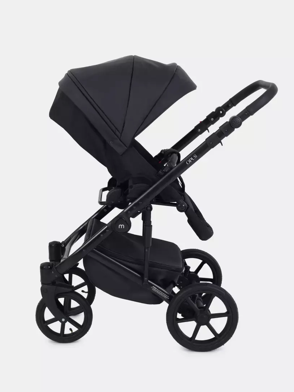 Коляска универсальная 3 в 1 Mowbaby Opus/экокожа