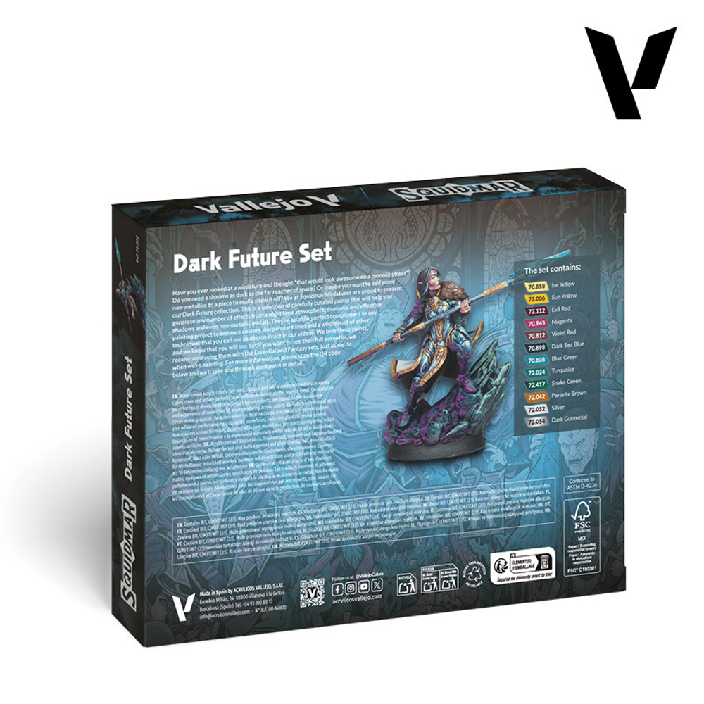 Game Color: Dark Future Set by Squidmar Miniatures