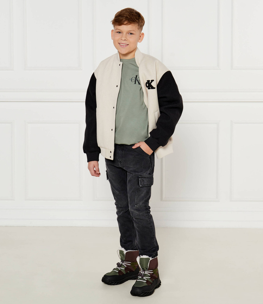 Футболка Calvin Klein Jeans - зеленый(IU0IU00624)