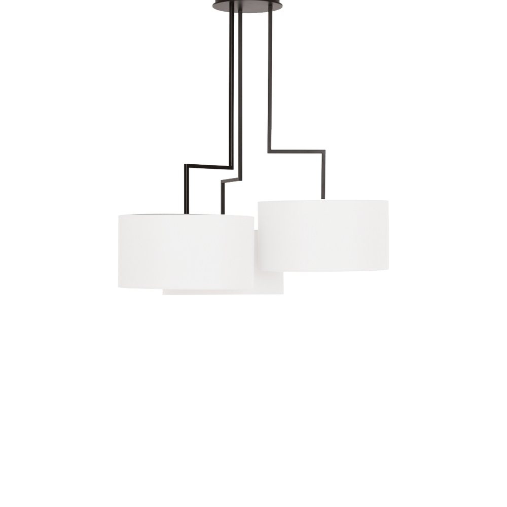 Ceiling design lamp  Noon 3 by Zeitraum (White)