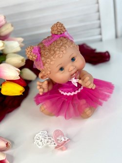 Пупс Nines 26см PEPOTE с закрывающими глазками (N814G)