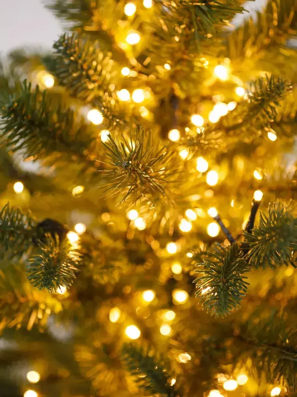 Елка с гирляндой «Барокко» (Литая+пвх) 180 см / 1,8 м