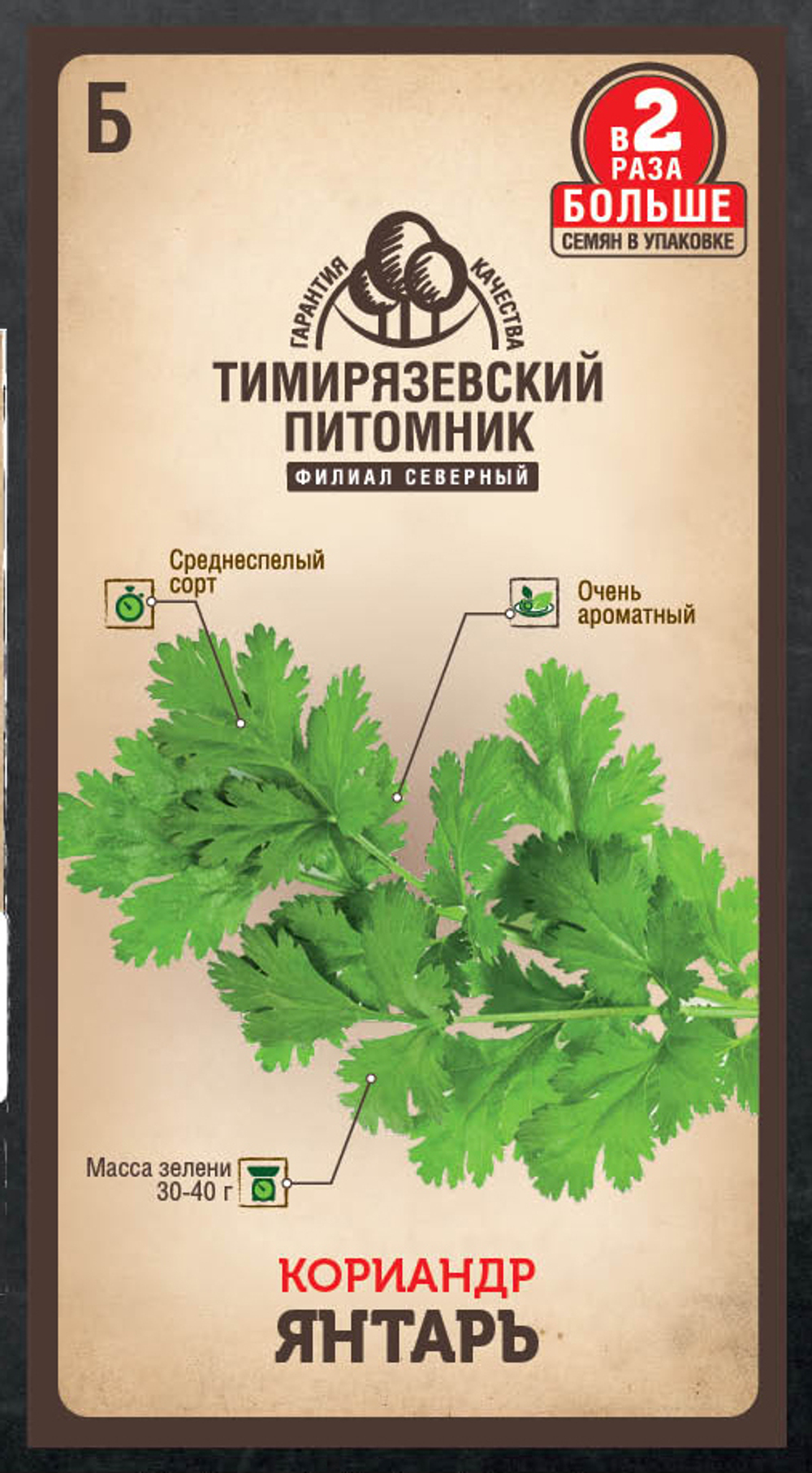 Семена КОРИАНДР (кинза)