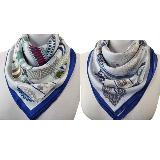 Платок двойной печати 110x110 см AV-HA210201