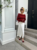 Юбка атласная CLARA