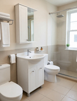 Тумба Версаль 50 с умывальником Уют (в комплекте)