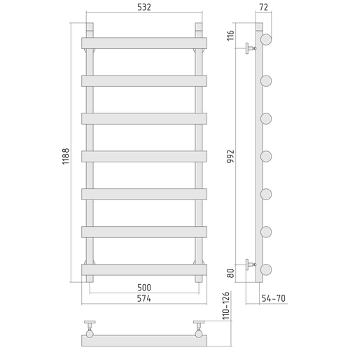 Sunerzha Atlant 1200х500