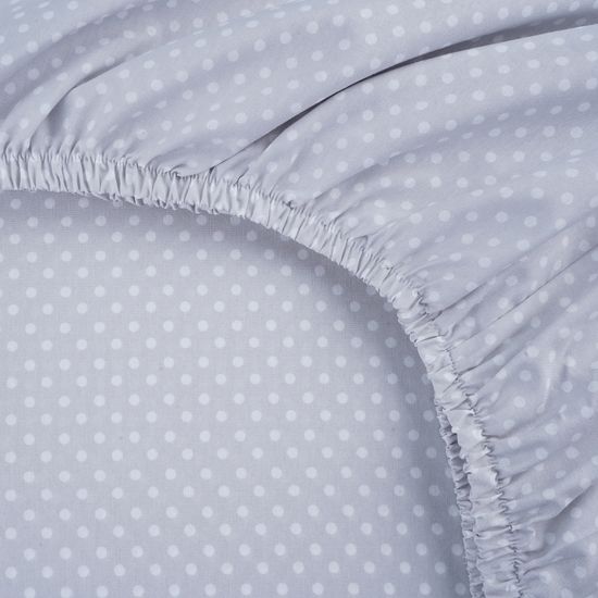 Простыня на резинке  Верона,  180x200х30 , ранфорс  DOMTEKC