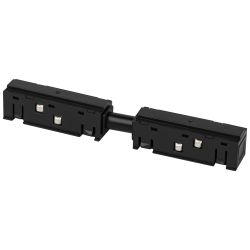 Коннектор питания ЭРА TRM20-PCI BK для магнитного шинопровода прямой черный для системы NOVA | Магнитный шинопровод и аксессуары