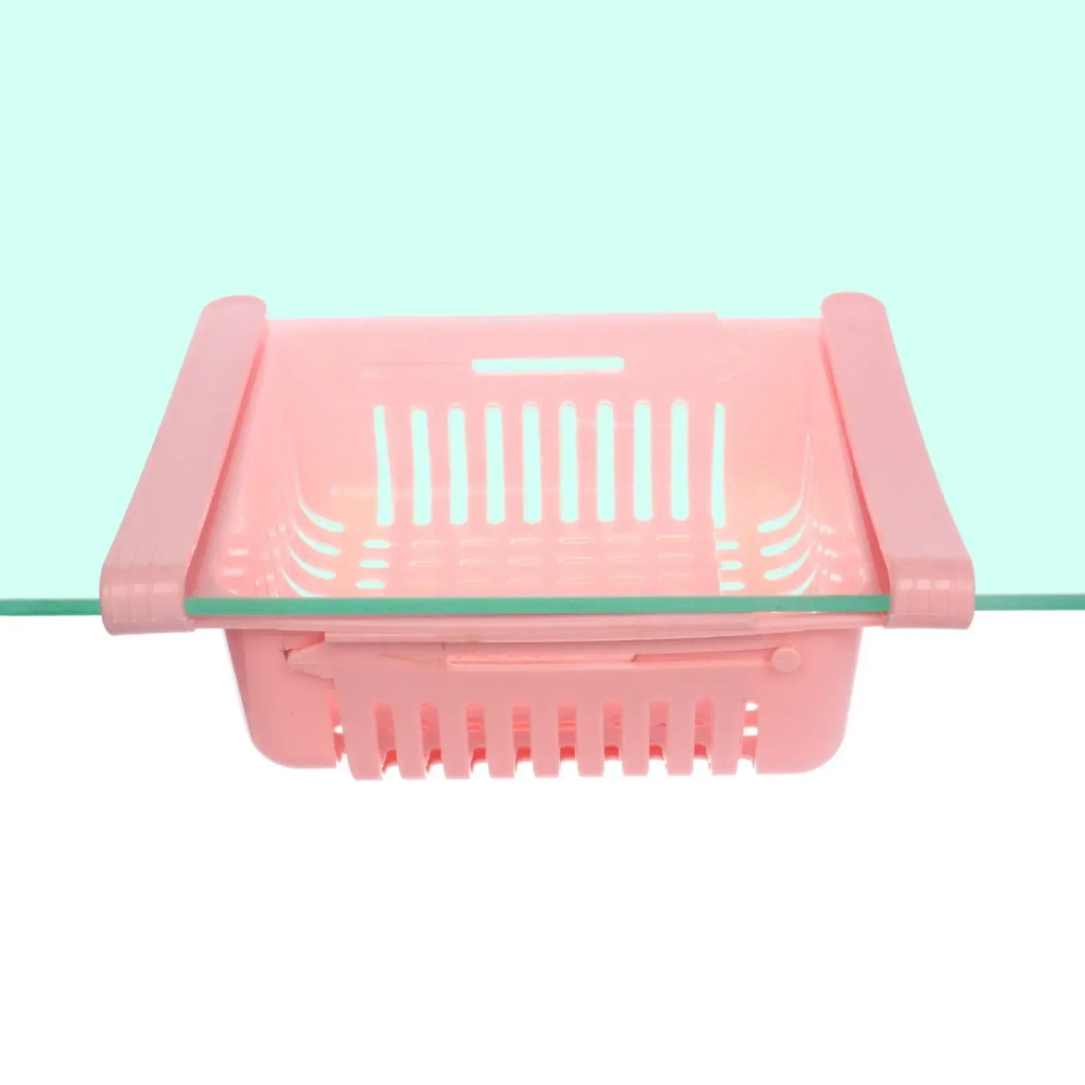 Полка пластиковая в холодильник раздвижная 20,5/28,5*16*6,5см