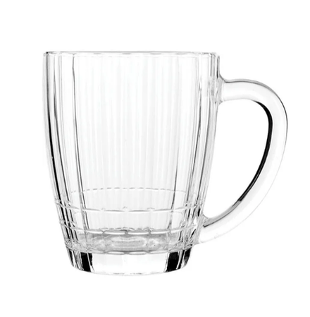 Кружка пивная «Ностальгия»; стекло; 500мл; D=97,H=124,L=140мм; прозр. 01100521