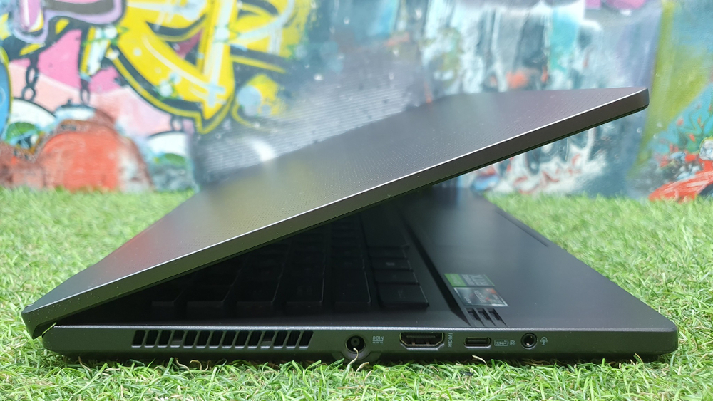 14" Ноутбук ASUS ROG Zephyrus G14 GA401QC-K2136T Quad HD 2K (2560x1440), IPS, AMD Ryzen 7 5800HS, ядра: 8 х 2.8 ГГц, RAM 16 ГБ, SSD 512 ГБ, GeForce RTX 3050