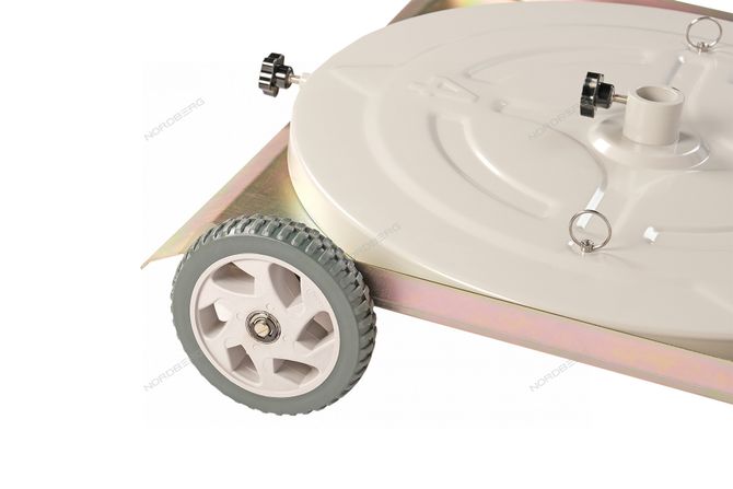 NORDBERG (NO5026) Установка пневматическая для раздачи густой смазки из бочек до 200 л, c тележкой