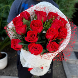 Букет роз "Визит к даме"