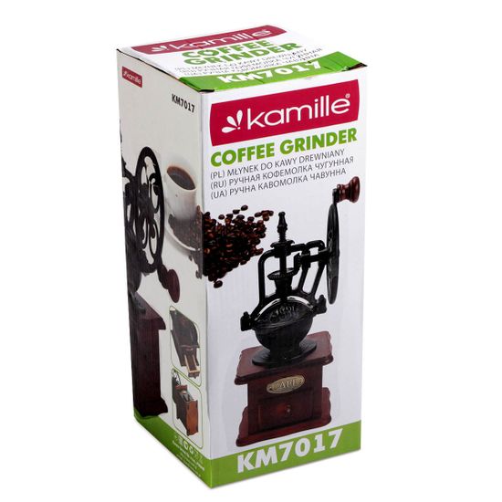 Кофемолка ручная (механическая) Kamille KM-7017