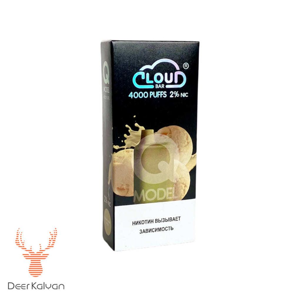 Cloud Bar Q model (Ванильный Крем) (4000 затяжек)