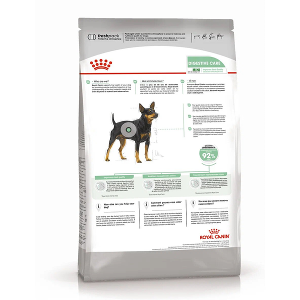 Сухой корм Royal Canin Mini Digestive Care для взрослых собак мелких размеров с чувствительным пищеварением
