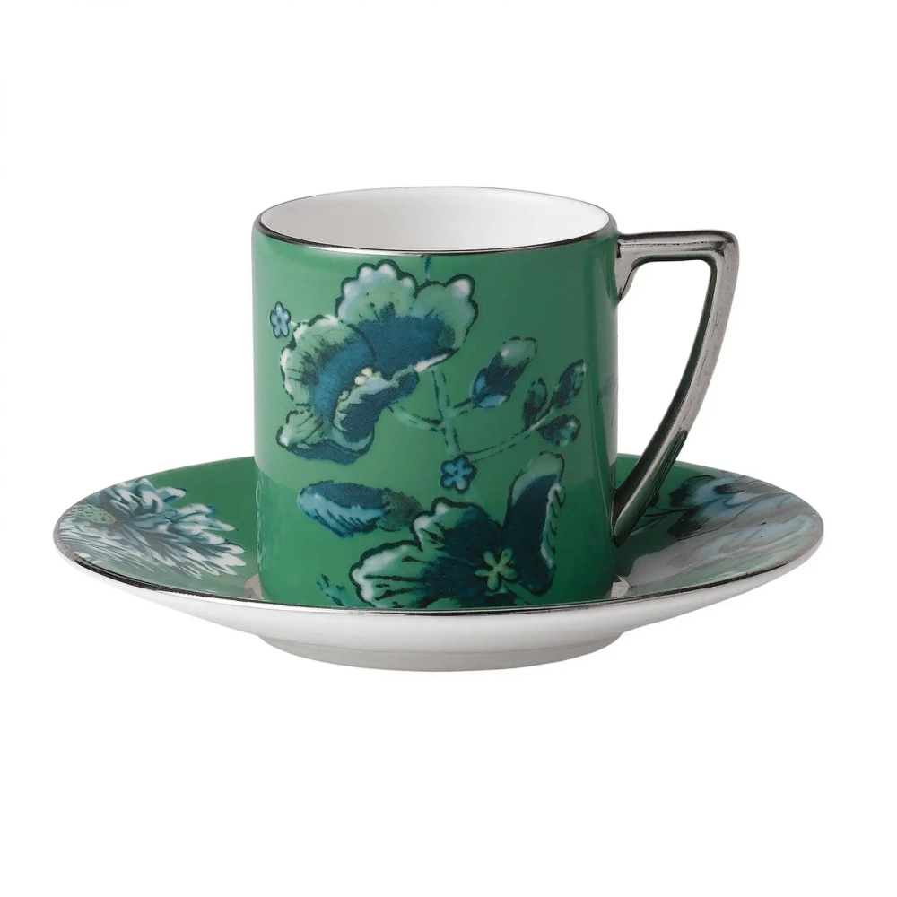 Wedgwood Jasper Conran Chinoiserie Green блюдце для чашки эспрессо 12 см