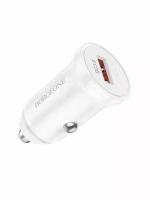 Автомобильная зарядка BOROFONE BZ18 QC3.0 Белый
