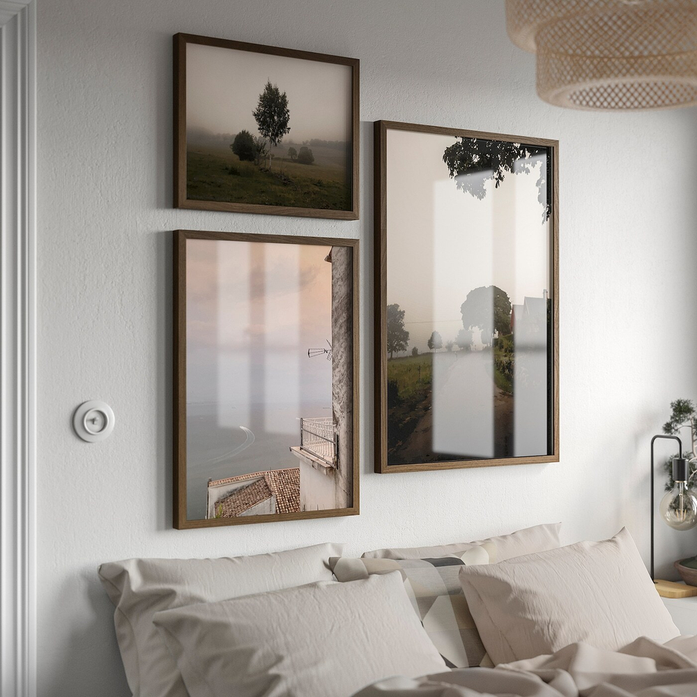 IKEA RÖDALM  (ИКЕА РÖДАЛМ)  -  Рама, орех, 40x50 см
