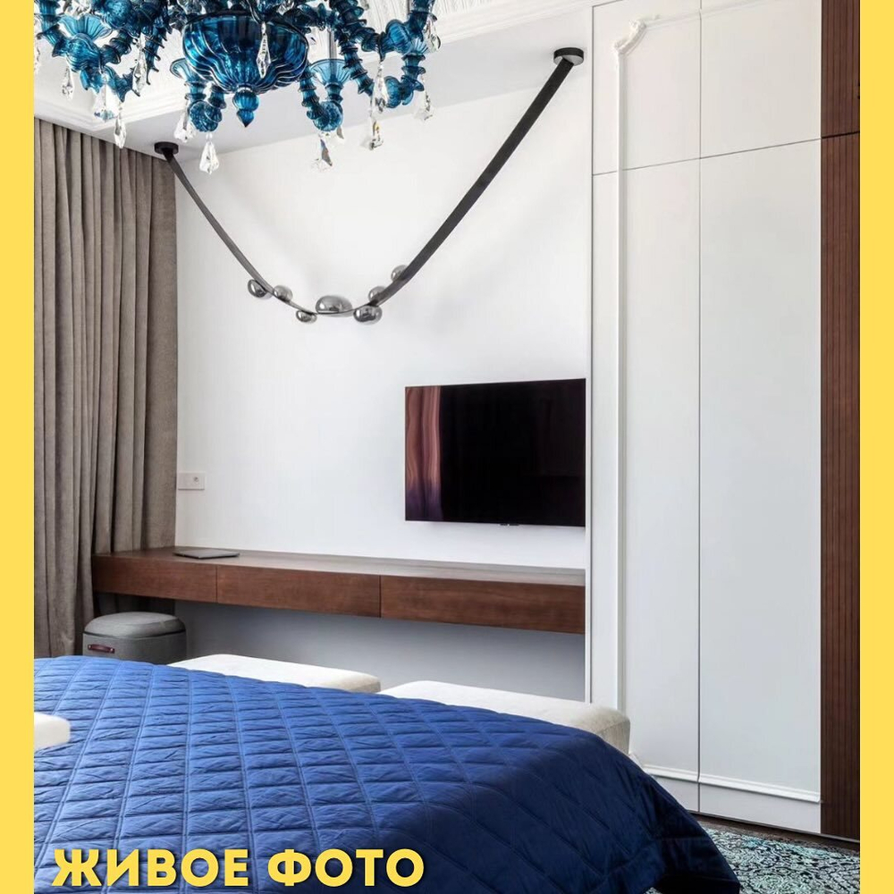 Стильная люстра на кожаном ремешке ✨