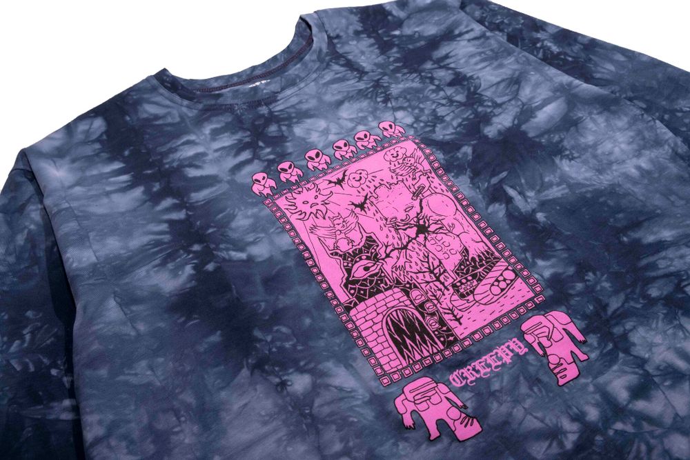 Купить Лонгслив Creepy Clothing Замок TD Серый Лонгслив Creepy Clothing Замок TD Серый